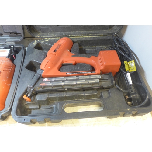 2025 - Tacwise Master Nailer 500EL Pro Nailgun and Tacwise ML06444 Finisher Nailgun