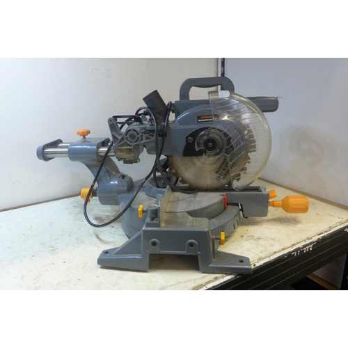 2029 - Tooltec 1800W mitre saw, blade size 210 x 30mm