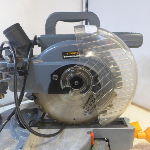 2029 - Tooltec 1800W mitre saw, blade size 210 x 30mm