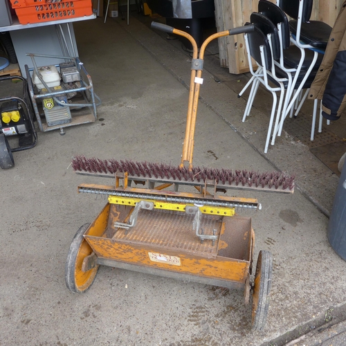 2454 - Isis scarifier with brusher and aerator accessories