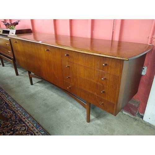 15 - A Dalescraft afromosia sideboard, designed by Malcolm David Walker