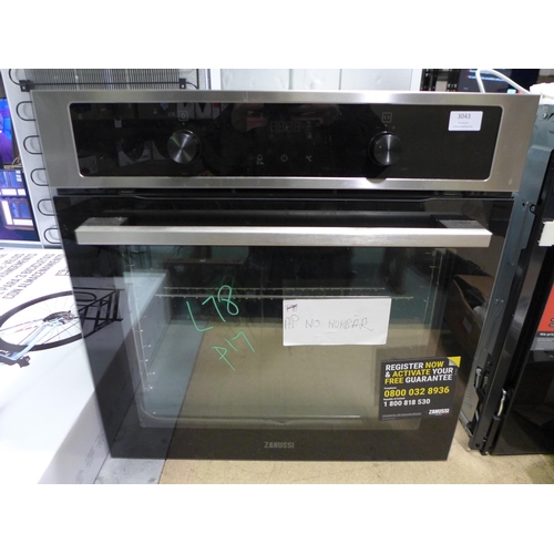 3043 - Zanussi single oven * This lot is subject to VAT (383-78)