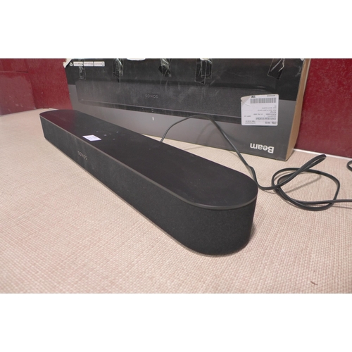 3071 - Black Sonos Beam Soundbar, original RRP £299.99 + VAT (286-143) * This lot is subject to VAT