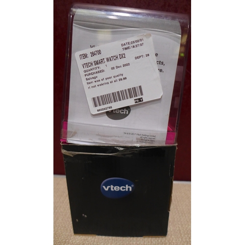 3073 - V-Tech Pink Smart Watch (DX2) (286-105) * This lot is subject to VAT