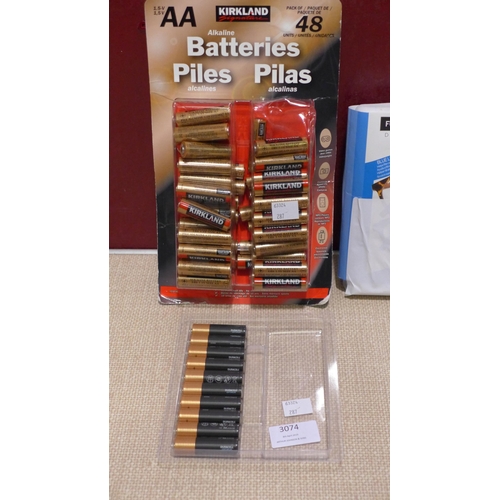 3074 - FGX Bluelight Eric Reading Glasses (+1.75) and AA Batteries (286-26,31,32) * This lot is subject to ... 