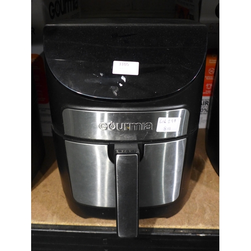 3105 - Gourmia Air Fryer (7QT)    (284-263) * This lot is subject to VAT