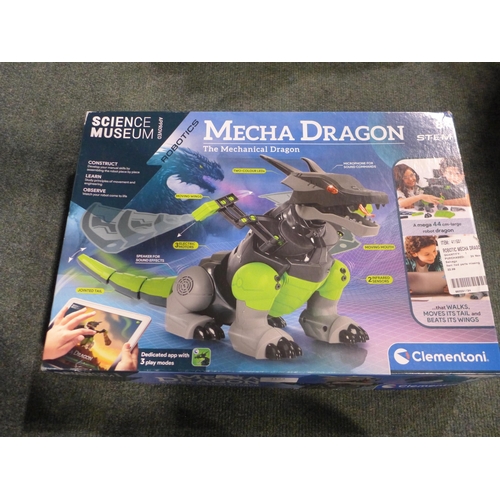 3123 - Robotic Mecha Dragon, Squish Activity Set And A Toy Truck (286-92,100) * This lot is subject to VAT