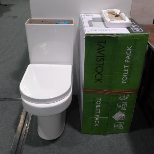 3168 - Tavistock Close-Coupled Outline Toilet, original RRP £99.99 + VAT (286-157) * This lot is subject to... 