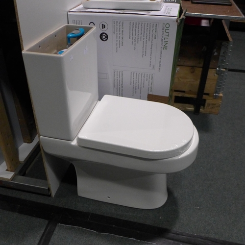 3168 - Tavistock Close-Coupled Outline Toilet, original RRP £99.99 + VAT (286-157) * This lot is subject to... 