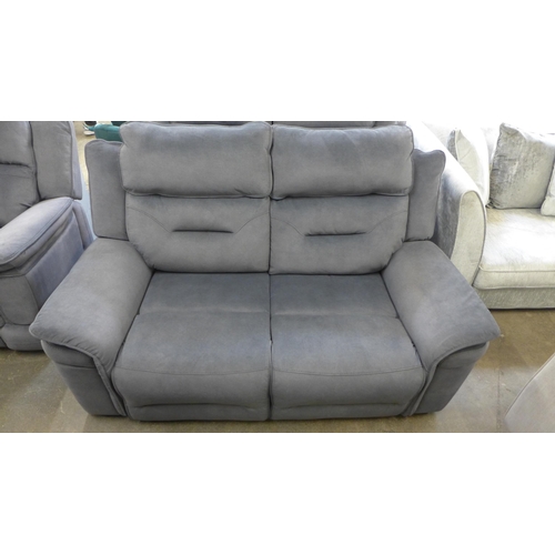 1436 - A pair of Janus charcoal upholstered two seater sofas and armchair * this lot is subject to VAT