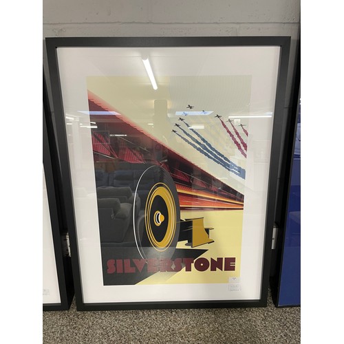 1526 - A framed print, (Silverstone) 60X80  (PFPPR5158238)