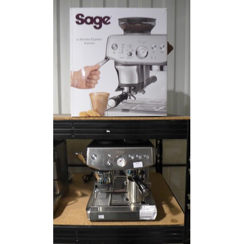 3131 - Sage Barista Express Impress coffee machine (286-811)  * This lot is subject to vat