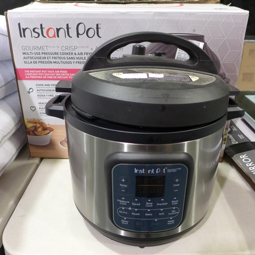 3209 - Instant Pot Gourmet Crisp Airfryer, original RRP £129.99 + VAT (286-146) * This lot is subject to VA... 