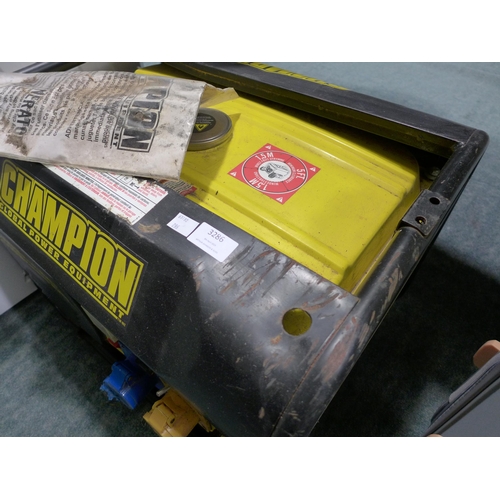 3286 - Champion Generator (model:- CPG3500), original RRP £209.99 + VAT (286-63) * This lot is subject to V... 