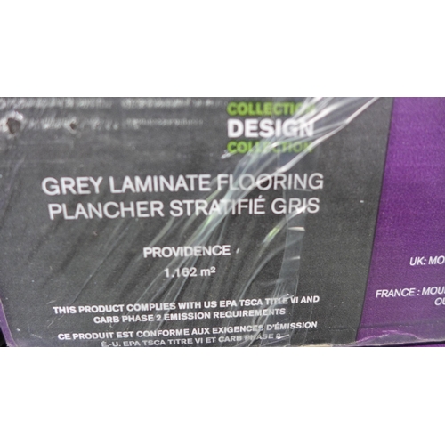 3301 - 4 Packs of Laminate Flooring (Grey Providence) (286-236) * This lot is subject to VAT