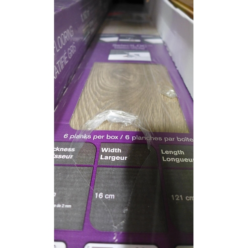 3301 - 4 Packs of Laminate Flooring (Grey Providence) (286-236) * This lot is subject to VAT