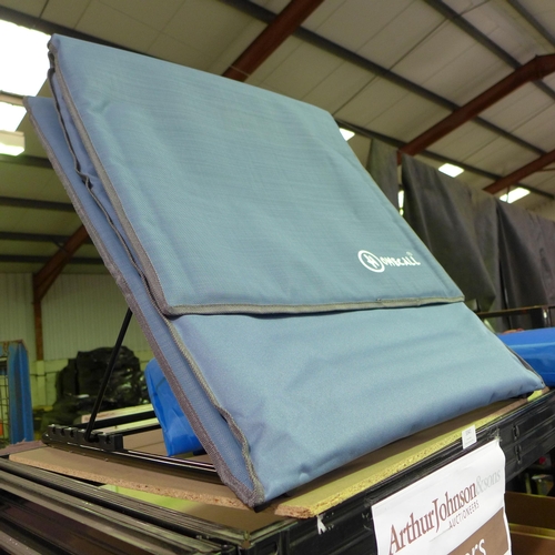 3340 - Homecall blue adjustable lounger/beach mat - original RRP £65