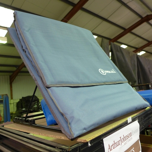 3341 - Homecall blue adjustable lounger/beach mat - original RRP £65