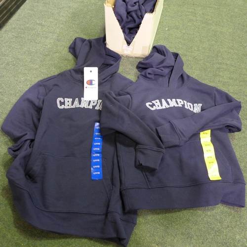 3346 - Mixed box of children's Champion hoodies - various sizes * this lot is subject to VAT