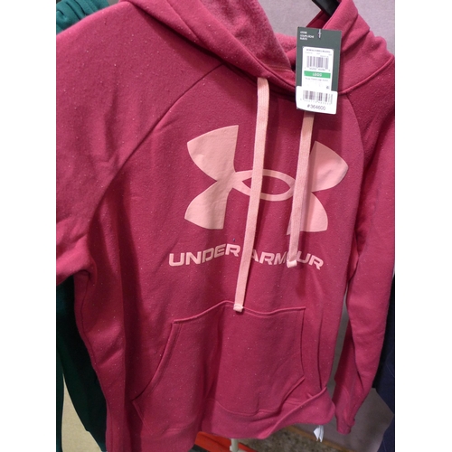 3350 - 5 Assorted Sports Branded Hoodies - mixed sizes, styles, colours * this lot is subject to VAT