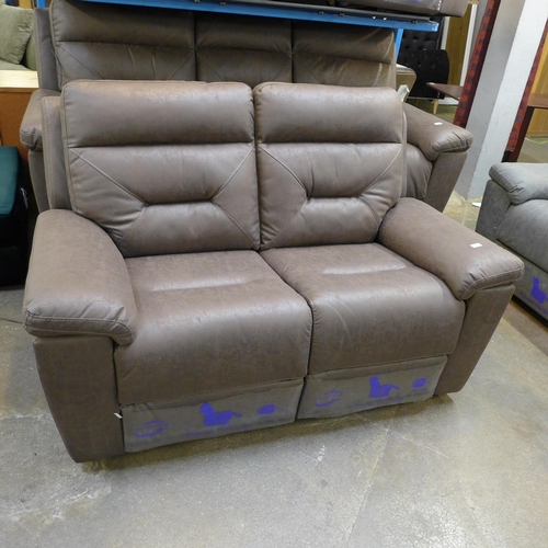 1479 - Justin Brown 2 Seater Power Recliner Sofa (model:- KM.012), original RRP £833.33 + VAT (4164-197374)... 