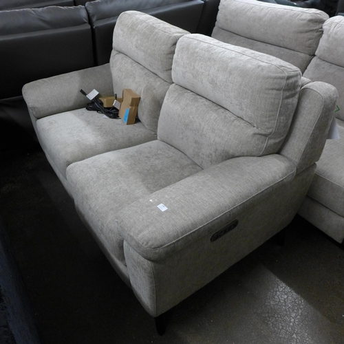 1489 - Grace Mink Fabric 2 Seater Recliner, original RRP £749.99 + VAT (4164-197375) * This lot is subject ... 