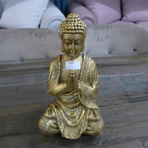 1500 - An ornamental praying Buddha  - H 31cms (61287108)