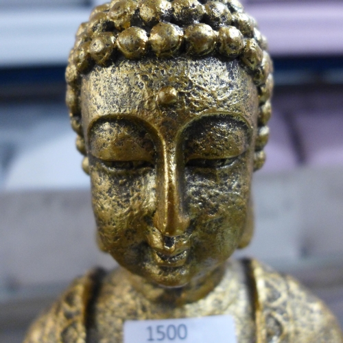 1500 - An ornamental praying Buddha  - H 31cms (61287108)