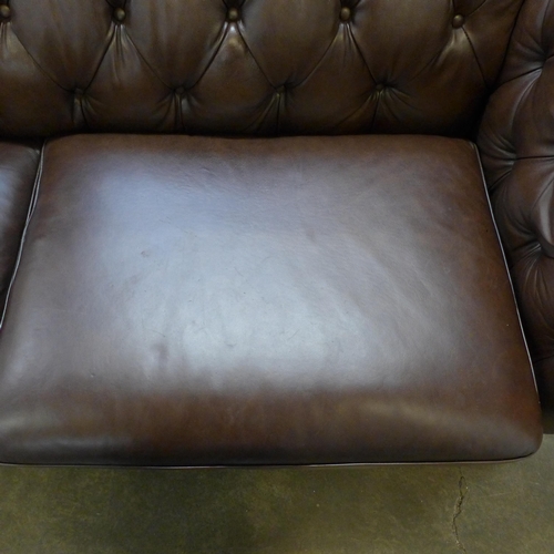 1529 - New Allington 3 Seater Brown Leather Sofa (model:- 581LS), original RRP £1666.66 + VAT (4164-197918)... 