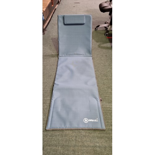 3341 - Homecall blue adjustable lounger/beach mat - original RRP £65