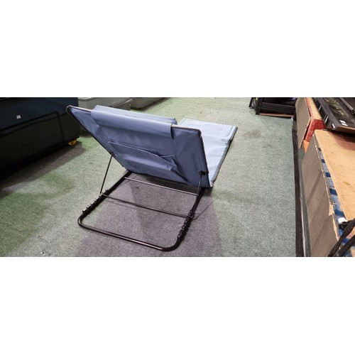 3341 - Homecall blue adjustable lounger/beach mat - original RRP £65