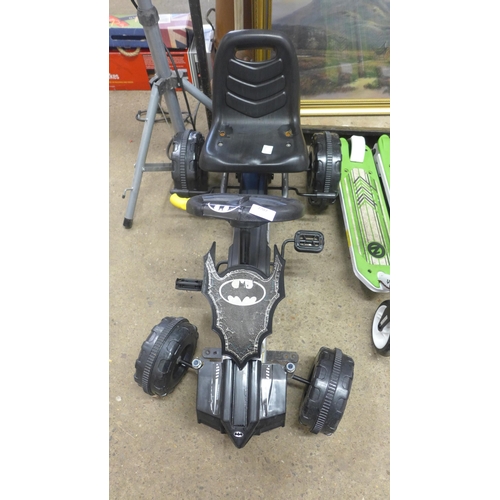 2193 - Child's Batman pedal go-kart - Police repossession