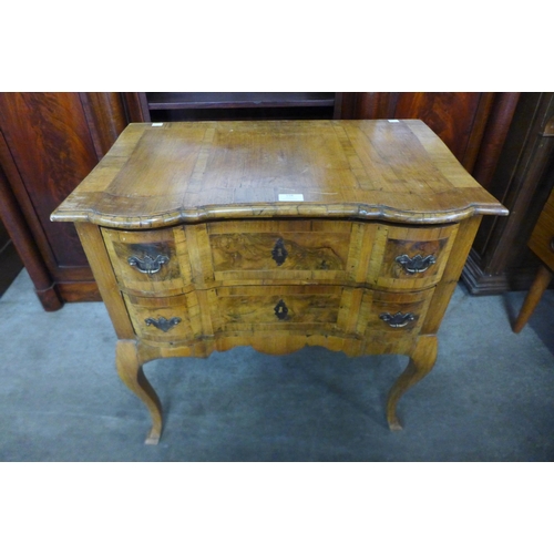 161 - A small 19th Century Italian walnut commode