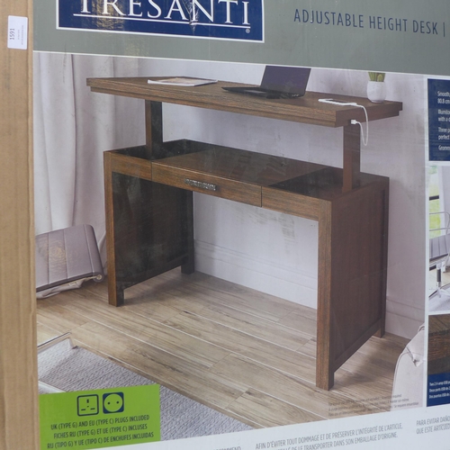 1574 - Wooden Adjustable Desk   Tresanti, boxed, Original RRP - £333.33 + VAT(4163-6) - boxed, unchecked * ... 