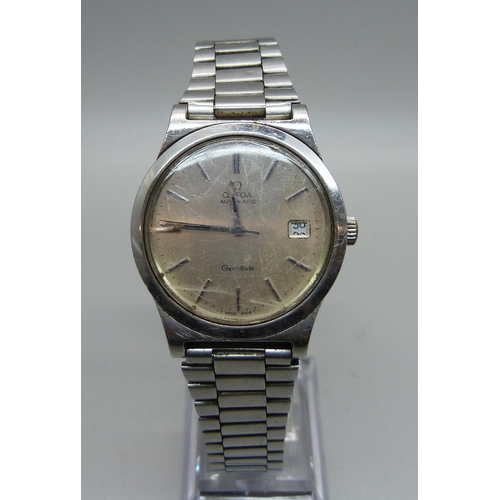 1026 - An Omega automatic date wristwatch