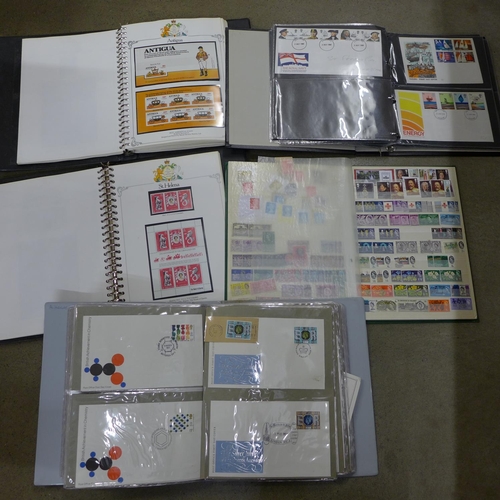 1101 - Five albums of British and foreign stamps **PLEASE NOTE THIS LOT IS NOT ELIGIBLE FOR POSTING AND PAC... 