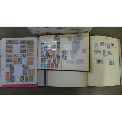 1115 - Stamps:- box of stamps, covers, etc. - loose and in albums **PLEASE NOTE THIS LOT IS NOT ELIGIBLE FO... 