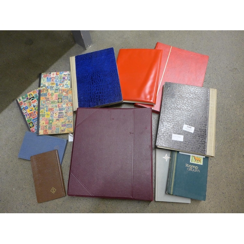 1140 - A collection of empty stamp albums **PLEASE NOTE THIS LOT IS NOT ELIGIBLE FOR POSTING AND PACKING**