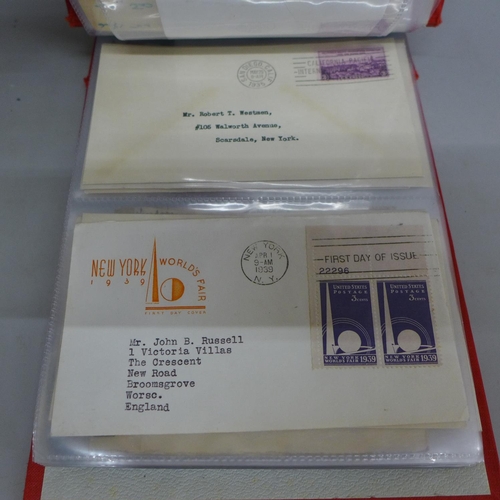 636 - An album of American postal history, 19th Century to 1980's