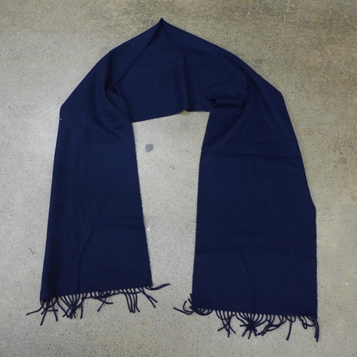 638 - A Harrods muffler cashmere scarf