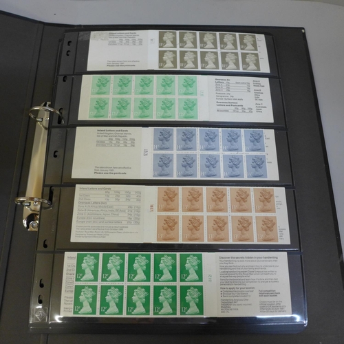 680 - An album of Royal Mail mint stamp booklets