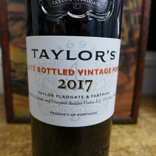 761 - One bottle; Taylors late bottled vintage Port, in carry case