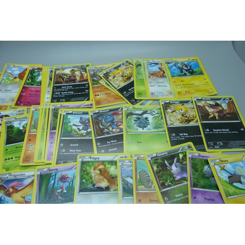 786 - Eighty Pokemon cards from Flashfire set, 2014