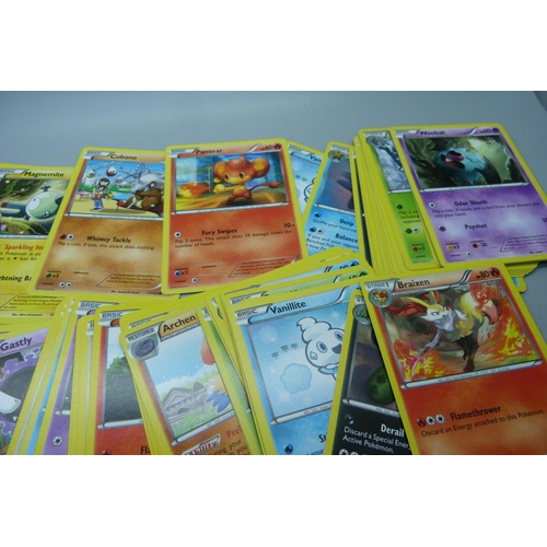 790 - Ninety Pokemon cards from breakthrough set, 2015