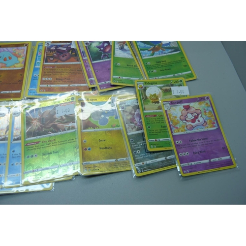 805 - Fifty holo Pokemon cards