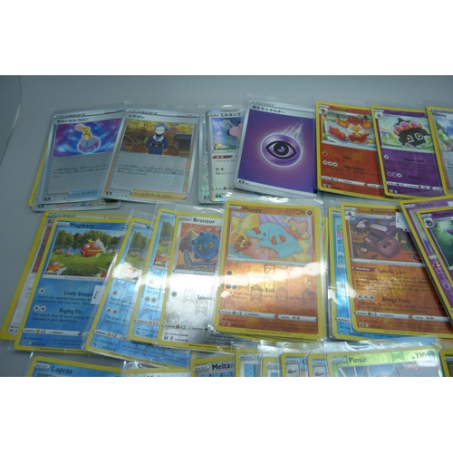 805 - Fifty holo Pokemon cards