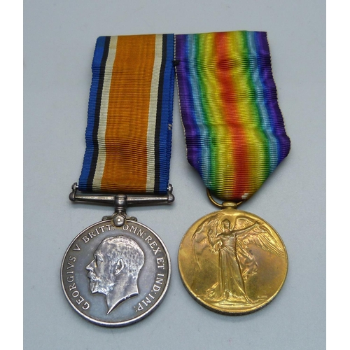 861 - A pair of WWI medals to 39976 Pte. D. Freeman, New Zealand Expeditionary Force