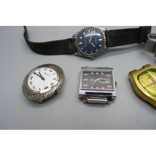 902 - Six wristwatches