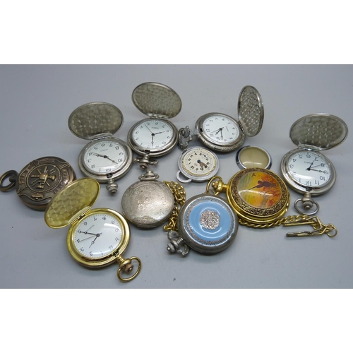 927 - Ten pocket watches