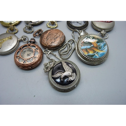 928 - Ten pocket watches